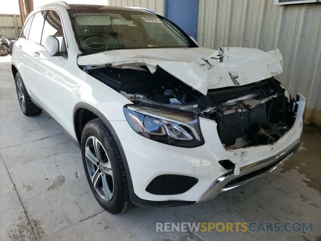 1 Photograph of a damaged car WDC0G4JB7K1000670 MERCEDES-BENZ GLC-CLASS 2019