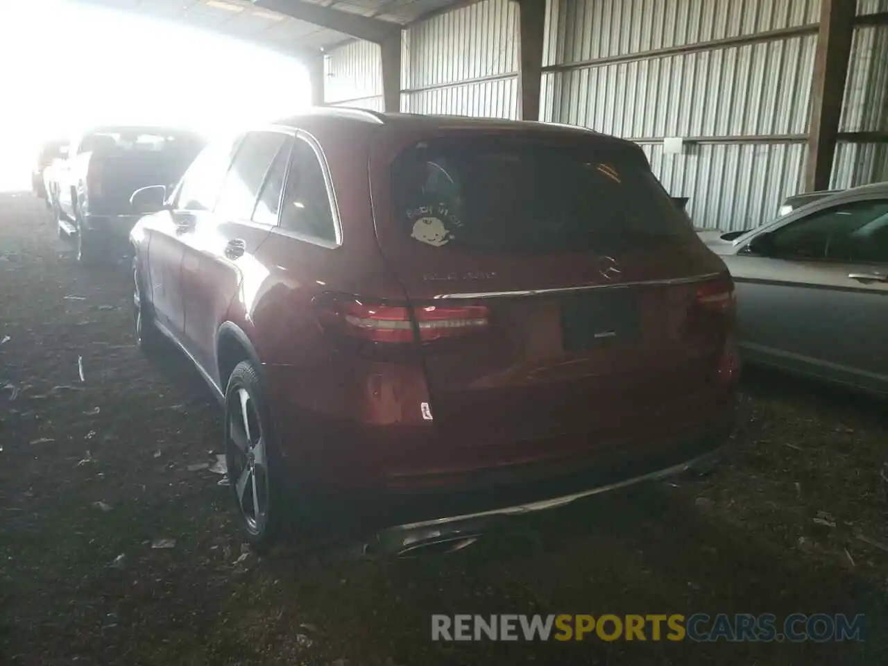 3 Photograph of a damaged car WDC0G4JB7KF535131 MERCEDES-BENZ GLC-CLASS 2019