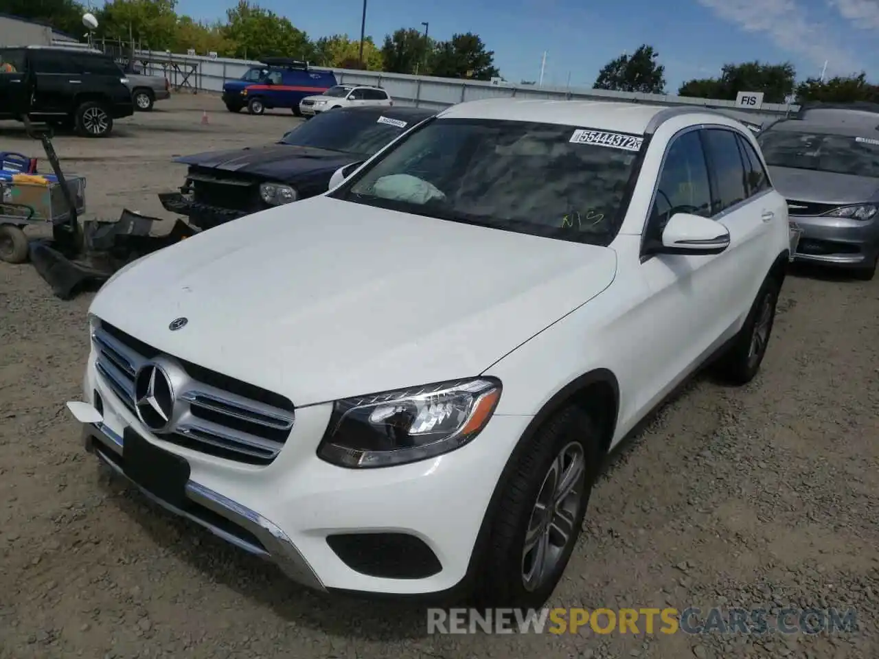 2 Photograph of a damaged car WDC0G4JB7KF572132 MERCEDES-BENZ GLC-CLASS 2019