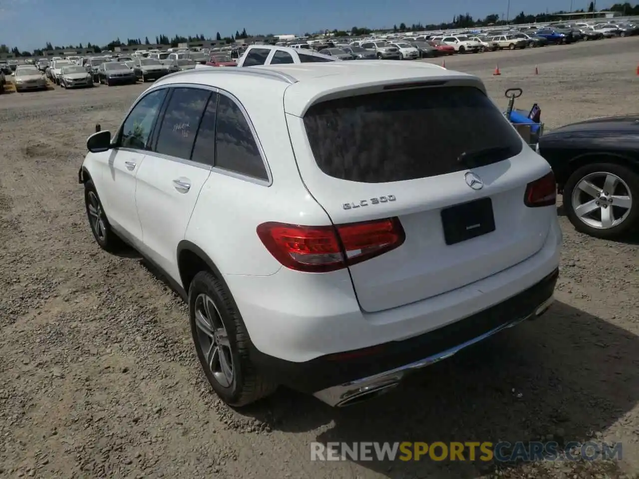 3 Photograph of a damaged car WDC0G4JB7KF572132 MERCEDES-BENZ GLC-CLASS 2019