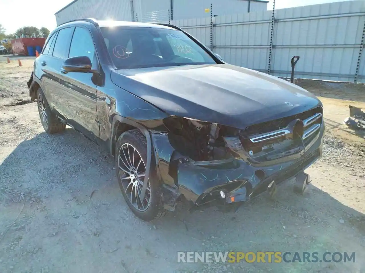 1 Photograph of a damaged car WDC0G4JB7KF611687 MERCEDES-BENZ GLC-CLASS 2019