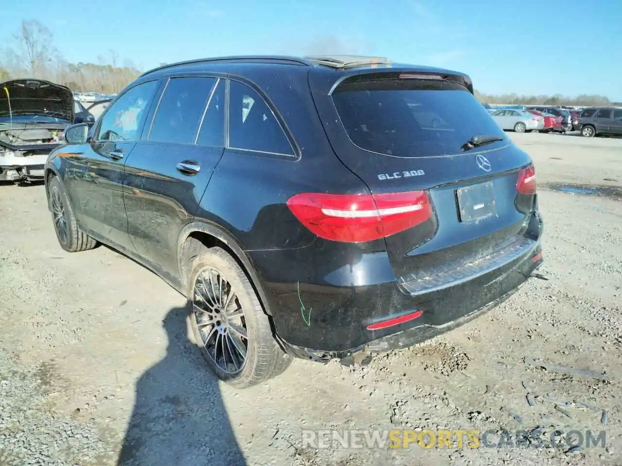 3 Photograph of a damaged car WDC0G4JB7KF611687 MERCEDES-BENZ GLC-CLASS 2019