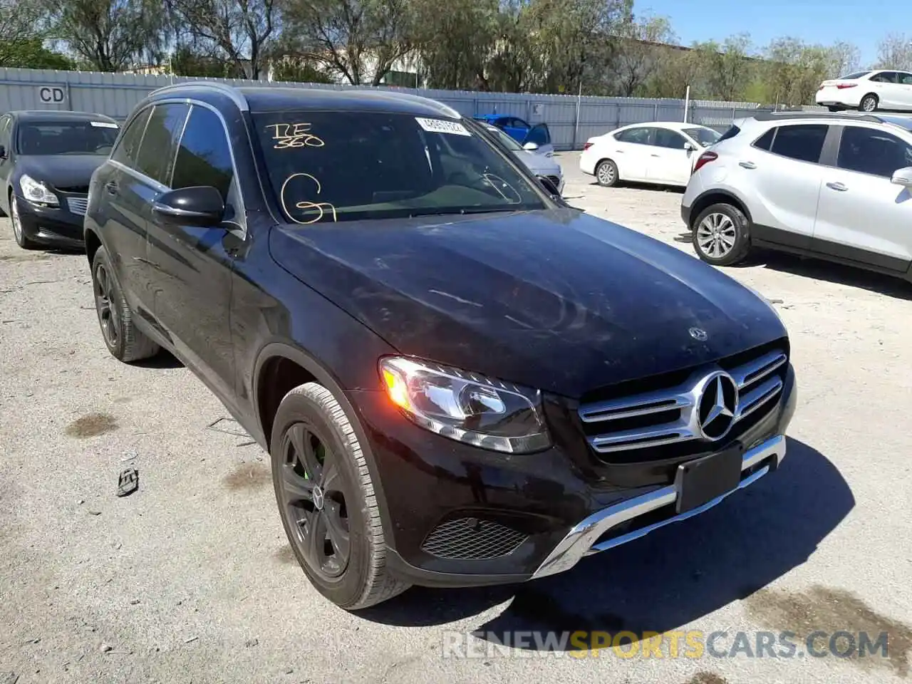 1 Photograph of a damaged car WDC0G4JB7KV118758 MERCEDES-BENZ GLC-CLASS 2019