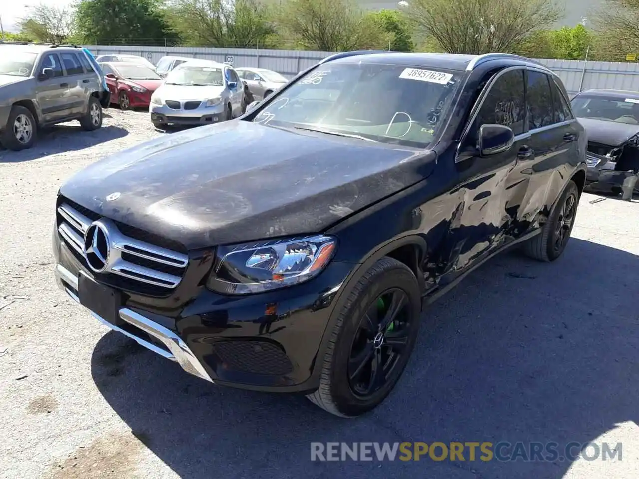 2 Photograph of a damaged car WDC0G4JB7KV118758 MERCEDES-BENZ GLC-CLASS 2019