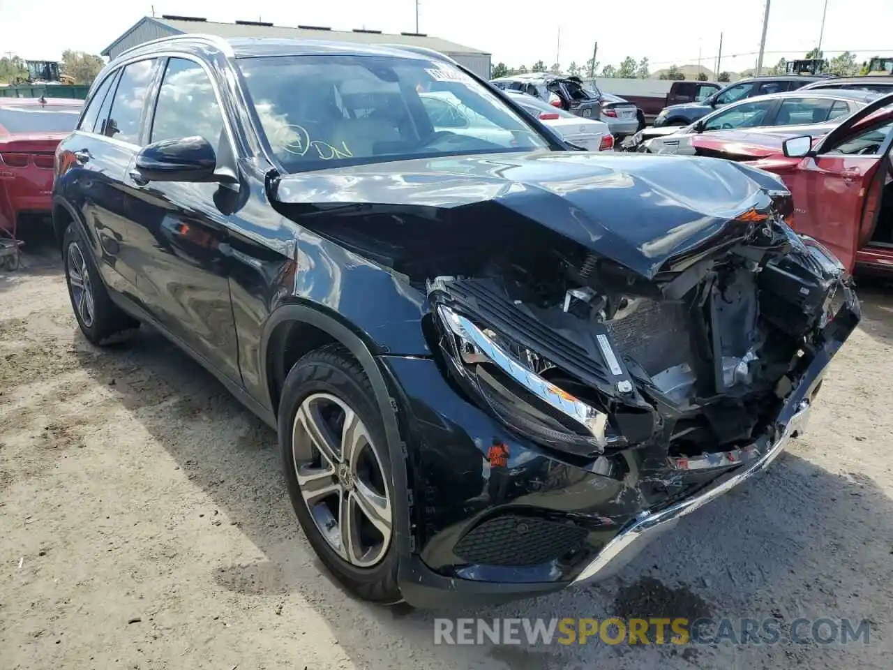 1 Photograph of a damaged car WDC0G4JB7KV127847 MERCEDES-BENZ GLC-CLASS 2019