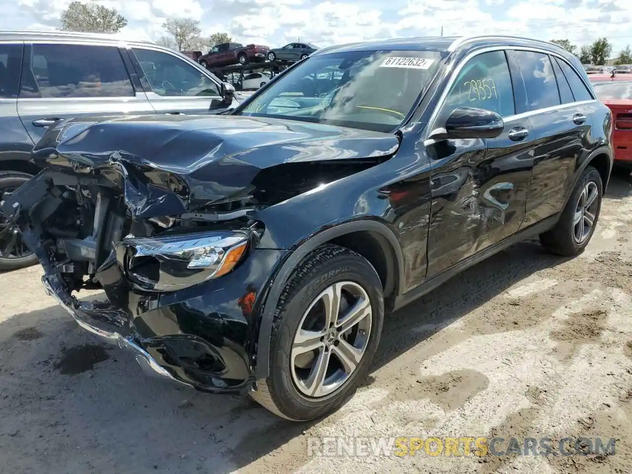 2 Photograph of a damaged car WDC0G4JB7KV127847 MERCEDES-BENZ GLC-CLASS 2019