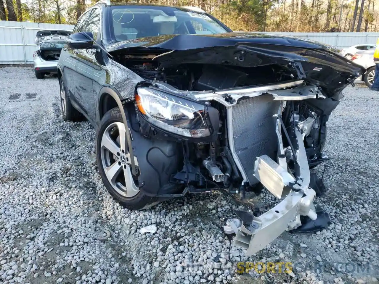 1 Photograph of a damaged car WDC0G4JB7KV130361 MERCEDES-BENZ GLC-CLASS 2019