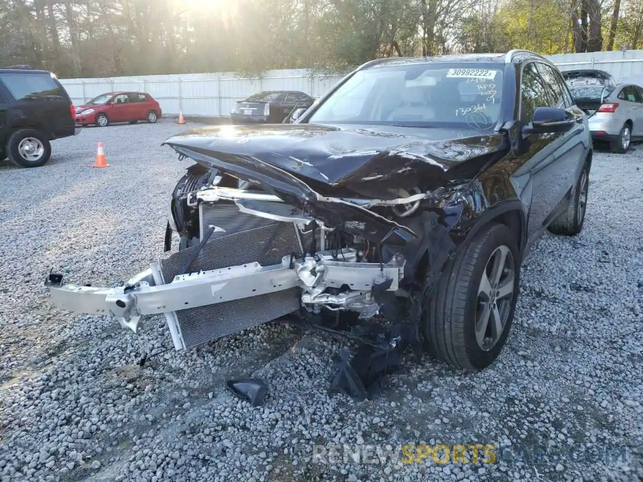 2 Photograph of a damaged car WDC0G4JB7KV130361 MERCEDES-BENZ GLC-CLASS 2019