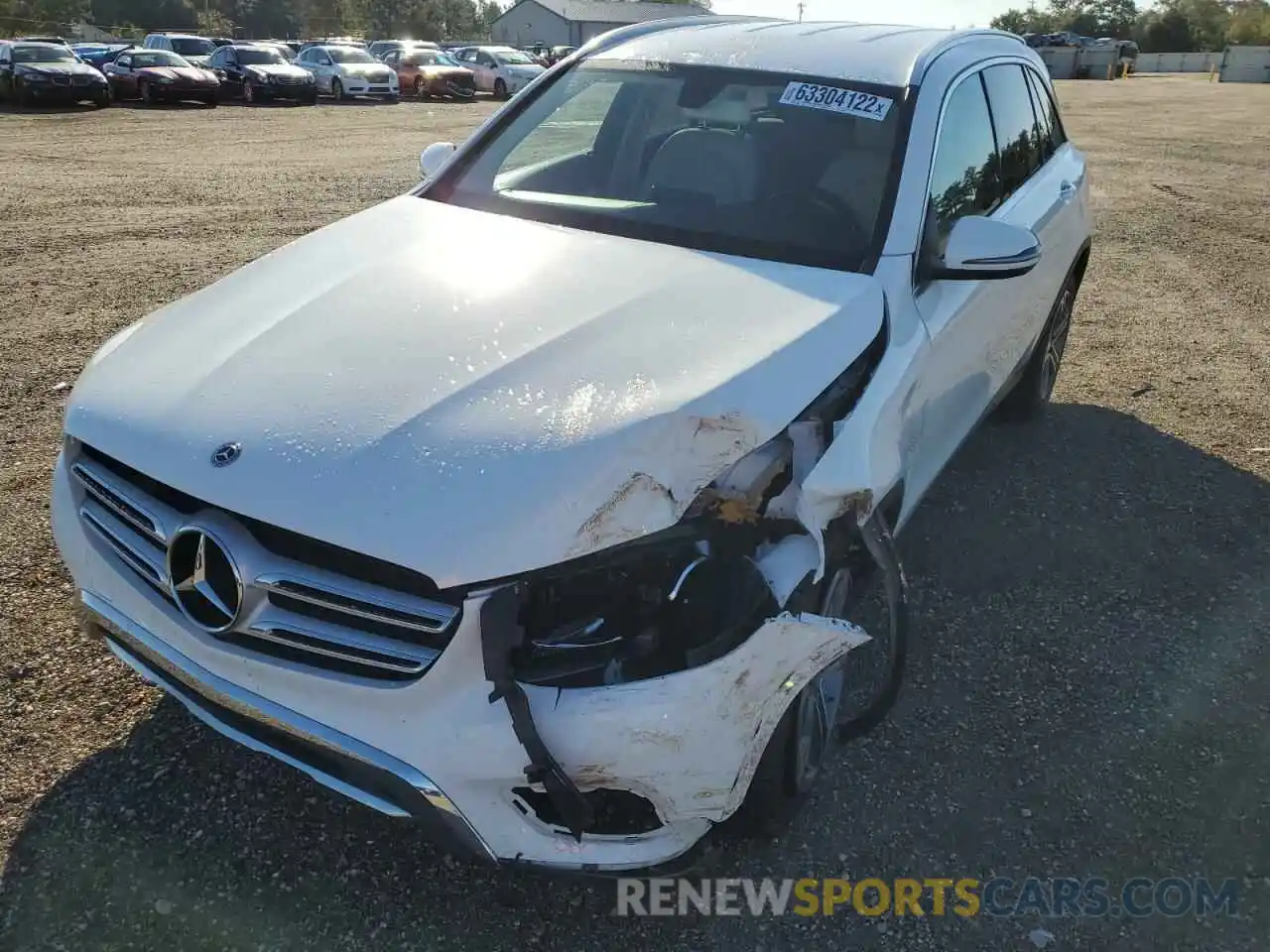 2 Photograph of a damaged car WDC0G4JB7KV142865 MERCEDES-BENZ GLC-CLASS 2019