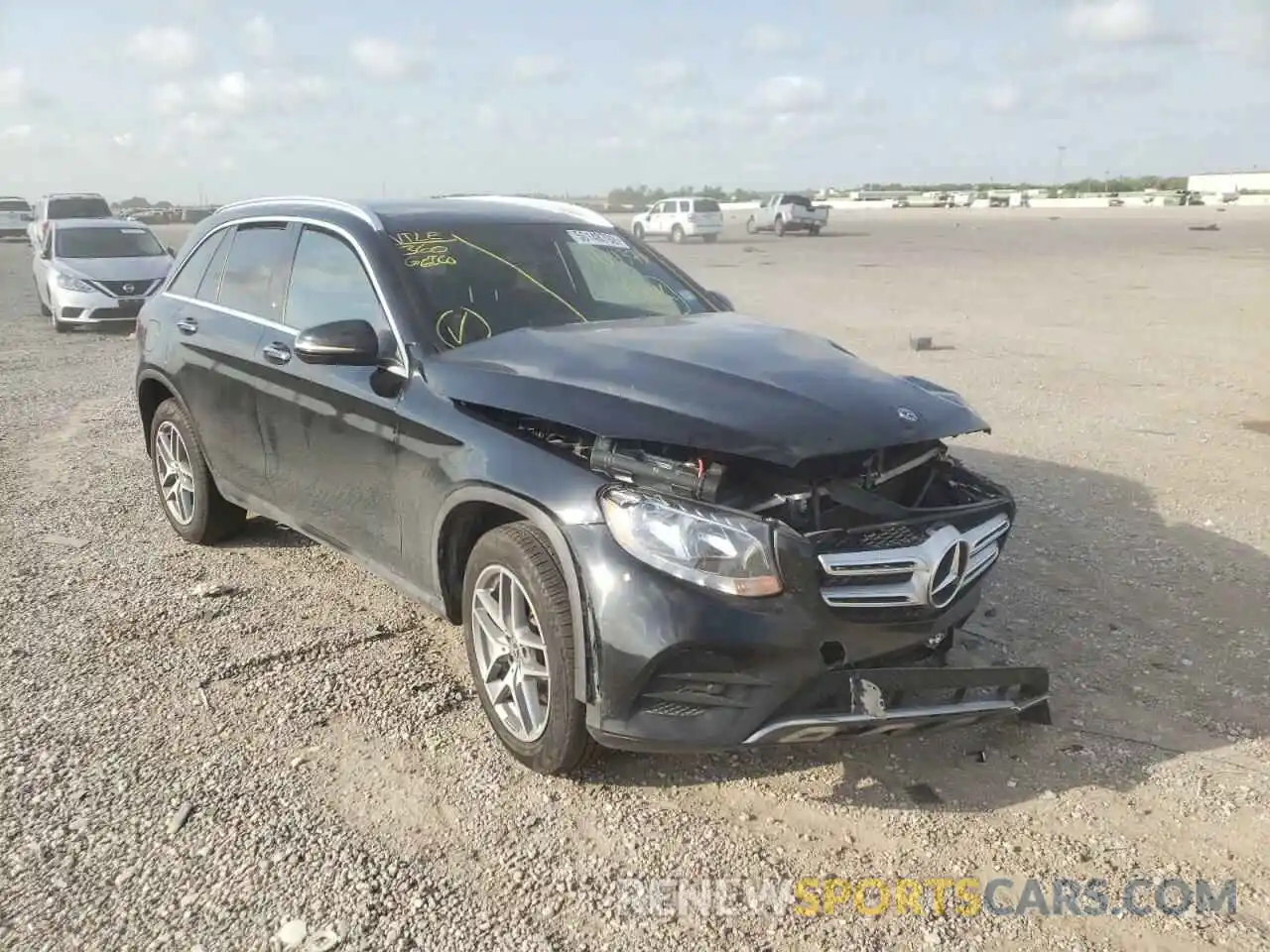 1 Photograph of a damaged car WDC0G4JB7KV164378 MERCEDES-BENZ GLC-CLASS 2019