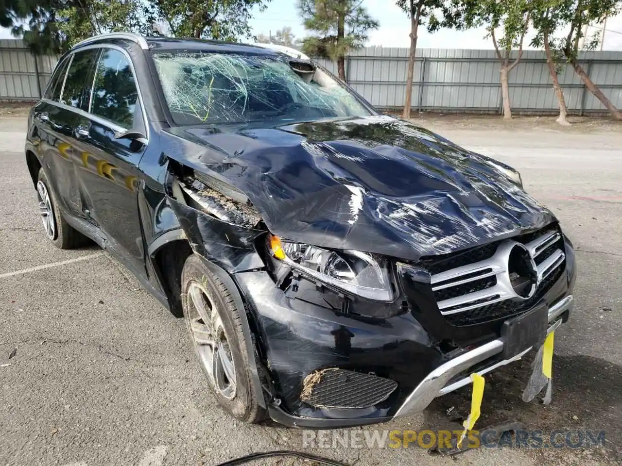 1 Photograph of a damaged car WDC0G4JB7KV169435 MERCEDES-BENZ GLC-CLASS 2019