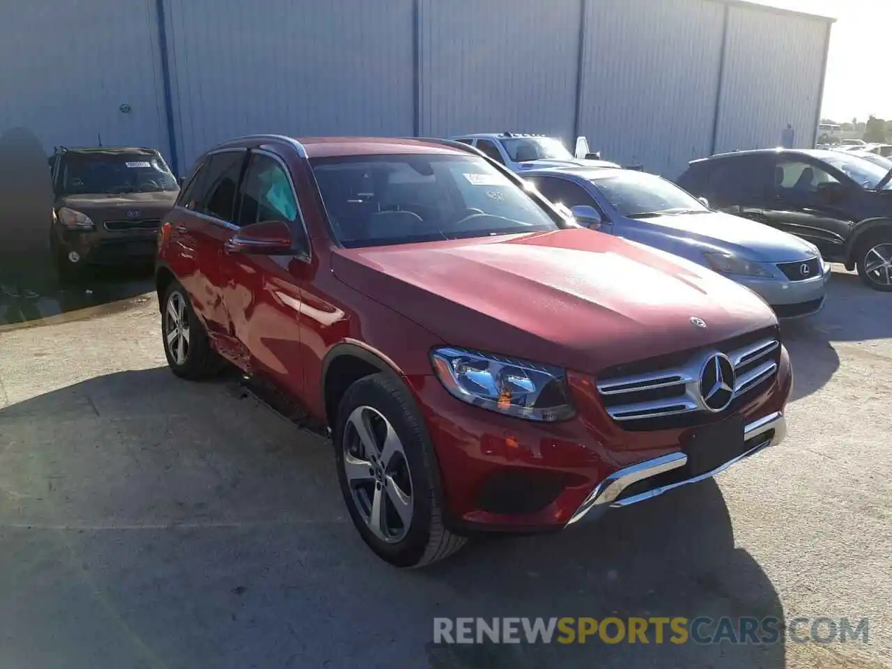 1 Photograph of a damaged car WDC0G4JB7KV171895 MERCEDES-BENZ GLC-CLASS 2019