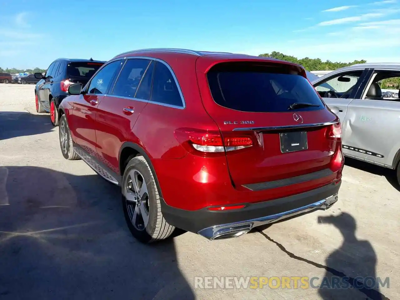 3 Photograph of a damaged car WDC0G4JB7KV171895 MERCEDES-BENZ GLC-CLASS 2019