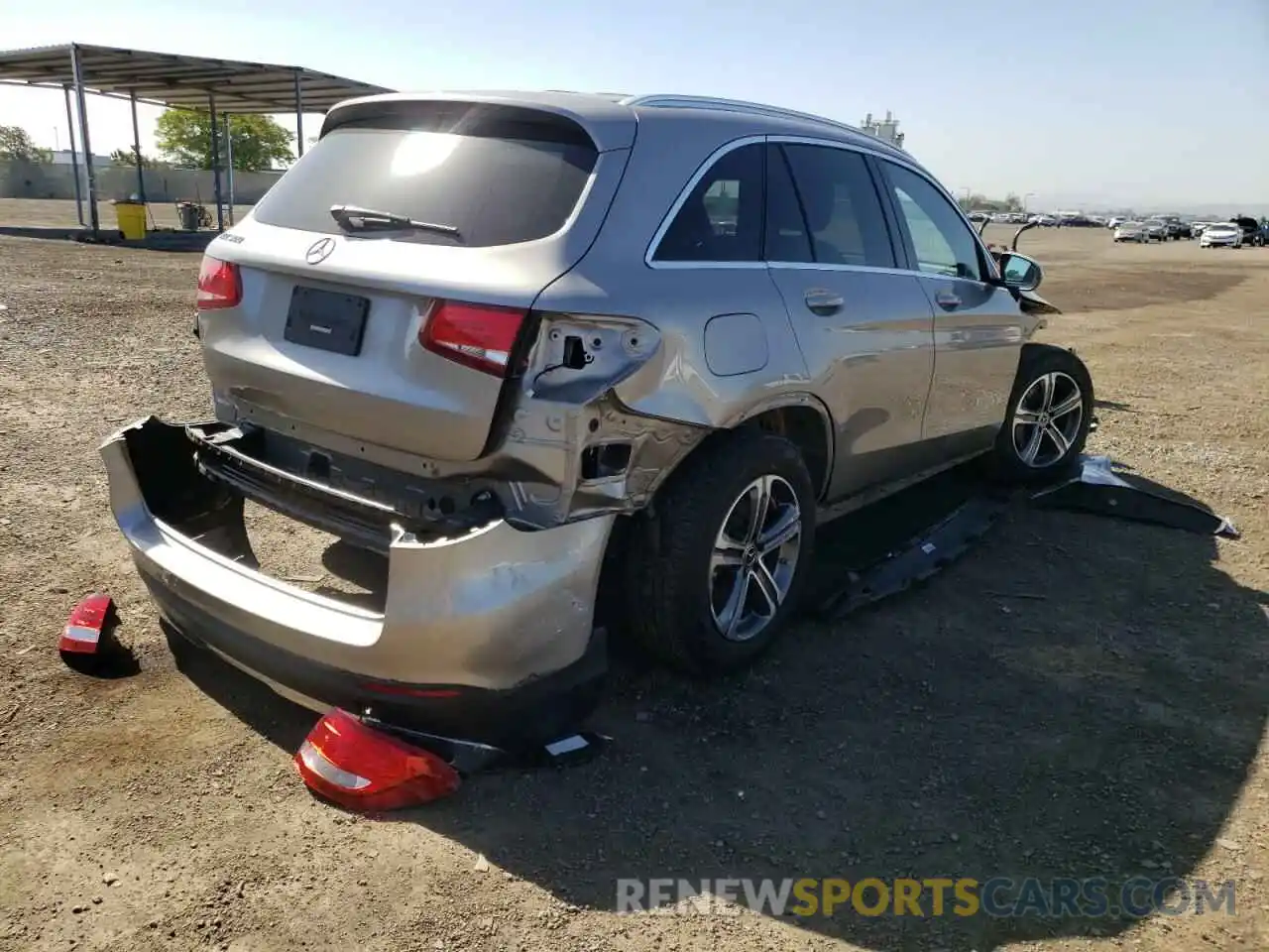 4 Photograph of a damaged car WDC0G4JB7KV178149 MERCEDES-BENZ GLC-CLASS 2019