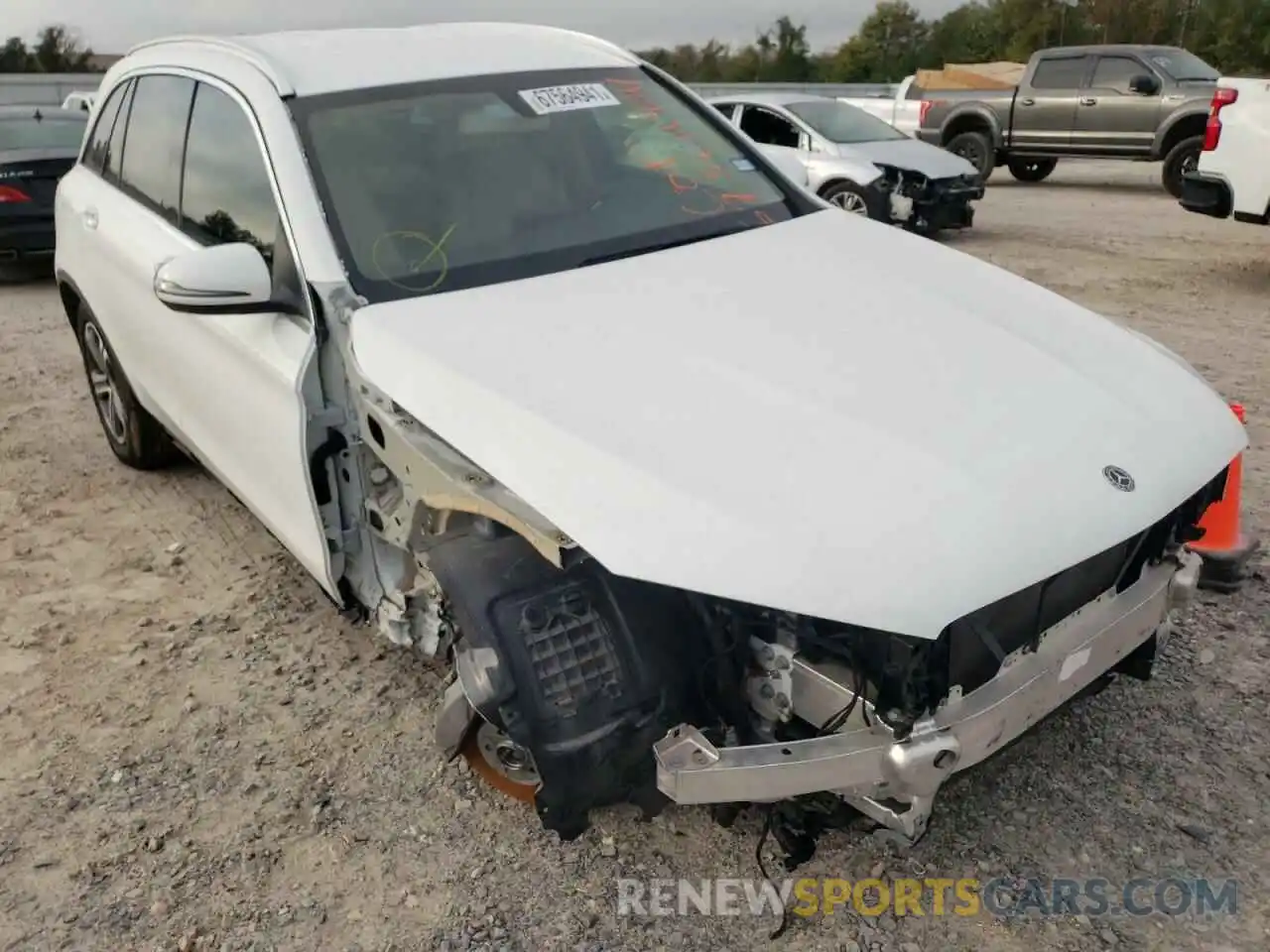 1 Photograph of a damaged car WDC0G4JB7KV187112 MERCEDES-BENZ GLC-CLASS 2019