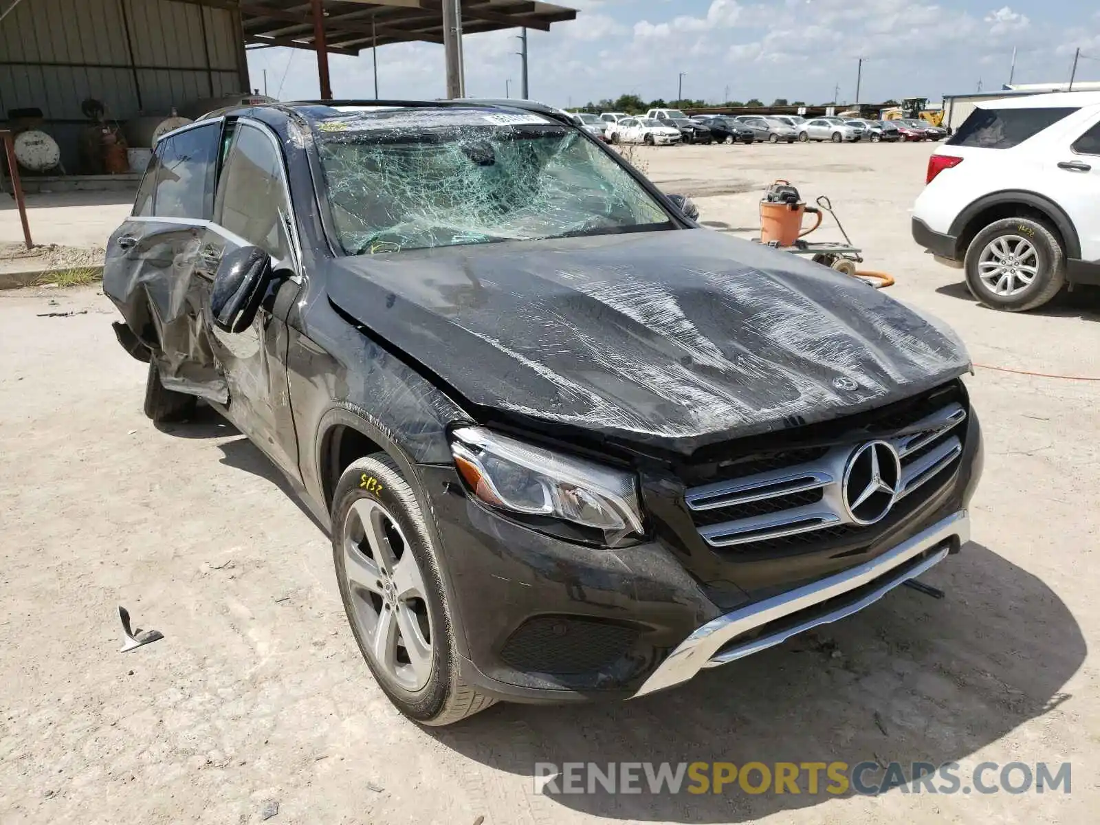 1 Photograph of a damaged car WDC0G4JB8KF543156 MERCEDES-BENZ GLC-CLASS 2019