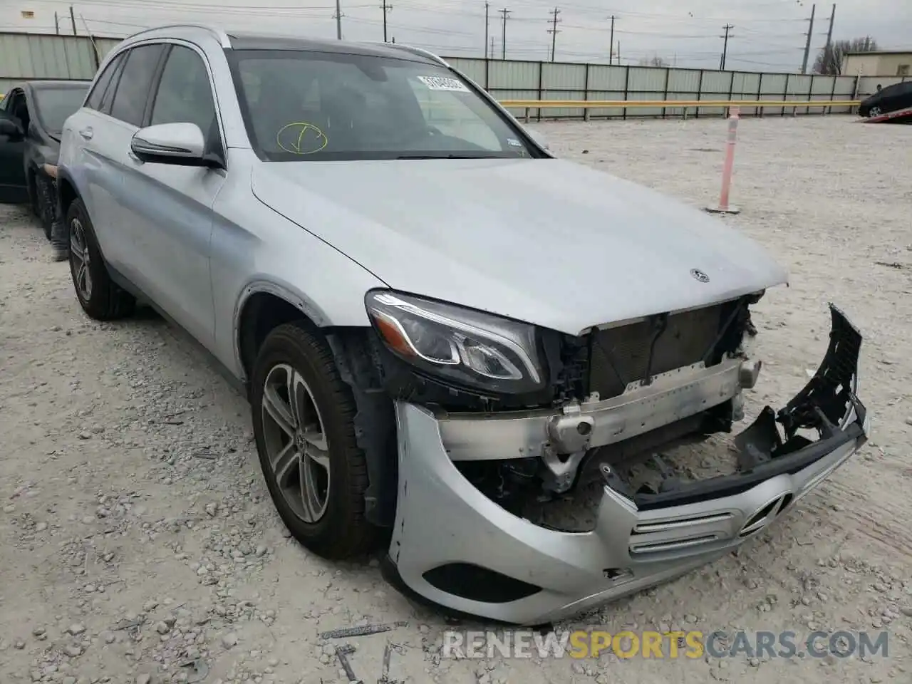 1 Photograph of a damaged car WDC0G4JB8KF547692 MERCEDES-BENZ GLC-CLASS 2019