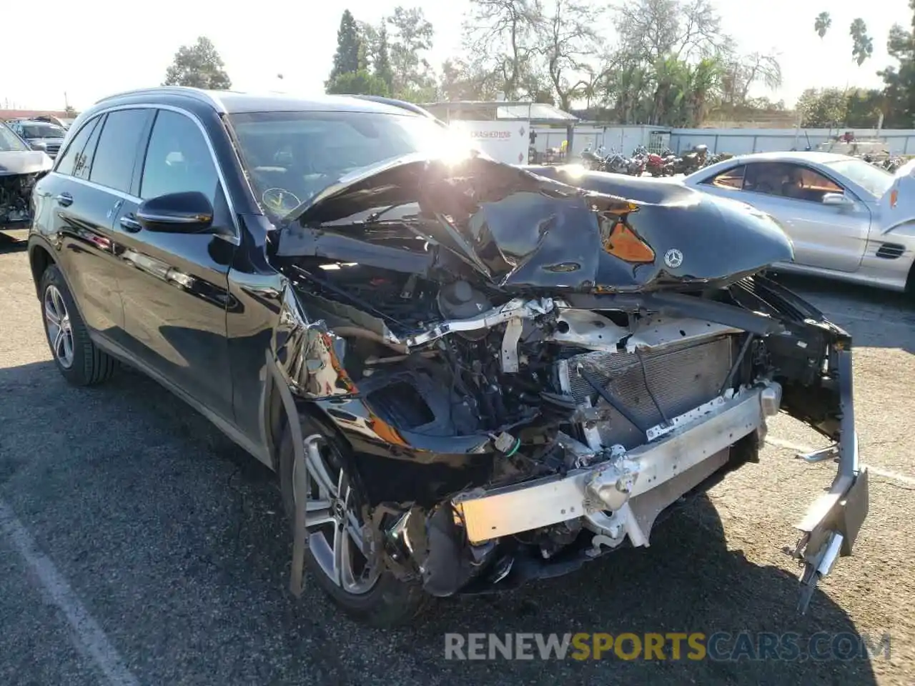 1 Photograph of a damaged car WDC0G4JB8KF599193 MERCEDES-BENZ GLC-CLASS 2019