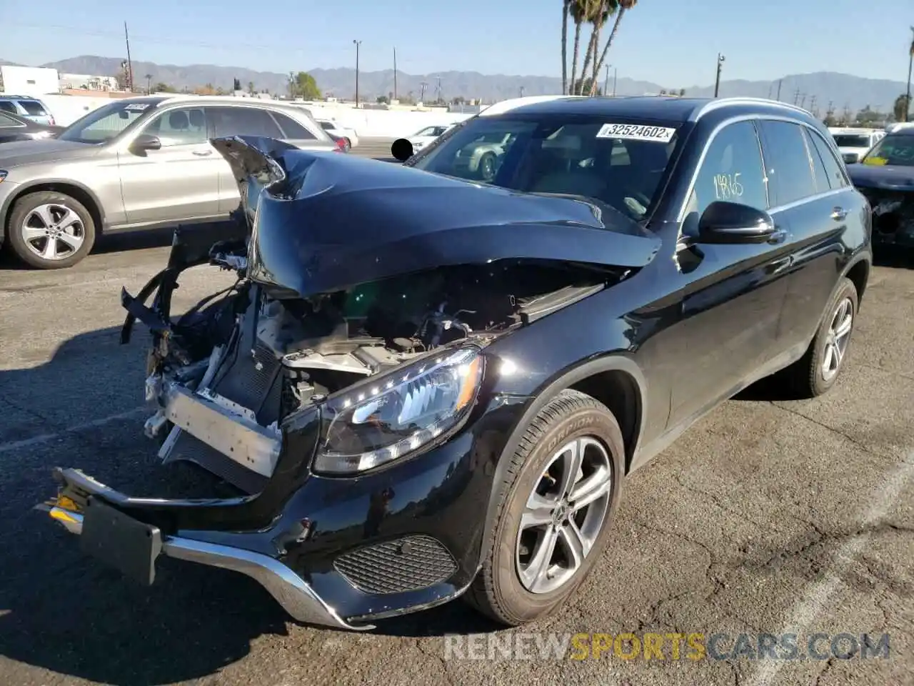 2 Photograph of a damaged car WDC0G4JB8KF599193 MERCEDES-BENZ GLC-CLASS 2019