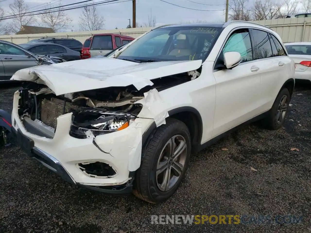 2 Photograph of a damaged car WDC0G4JB8KF638204 MERCEDES-BENZ GLC-CLASS 2019