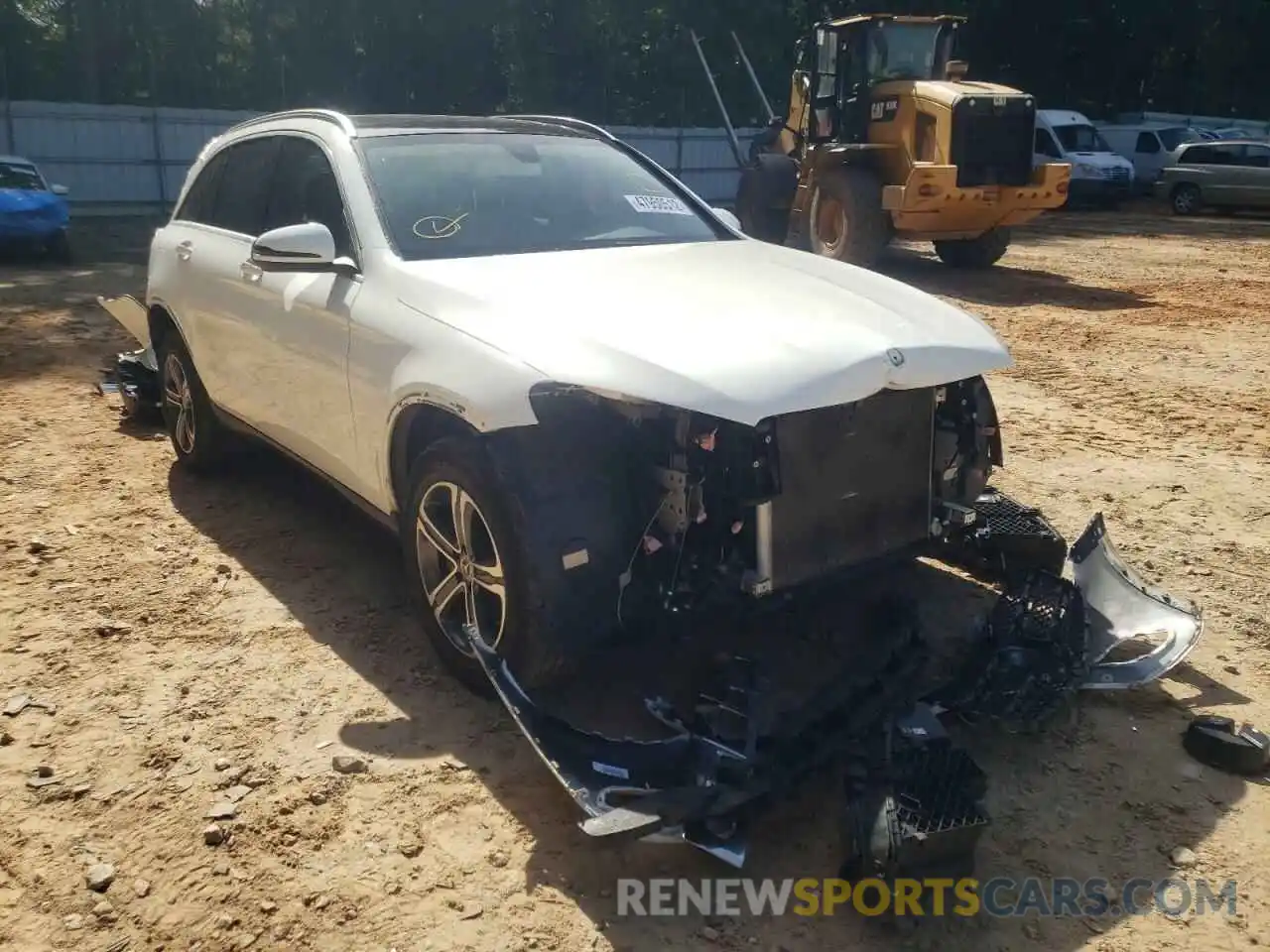 1 Photograph of a damaged car WDC0G4JB8KF641751 MERCEDES-BENZ GLC-CLASS 2019