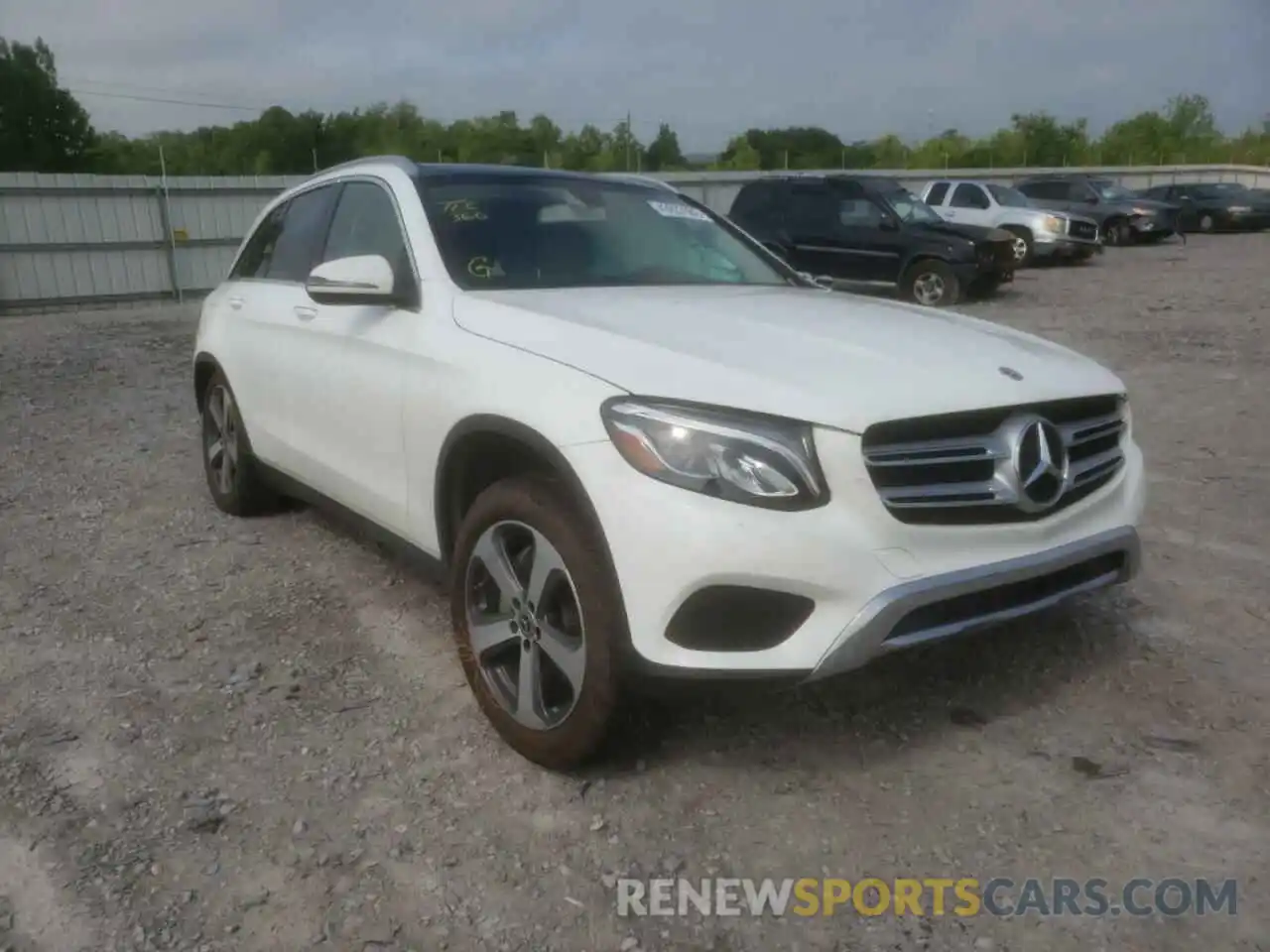 1 Photograph of a damaged car WDC0G4JB8KF664379 MERCEDES-BENZ GLC-CLASS 2019