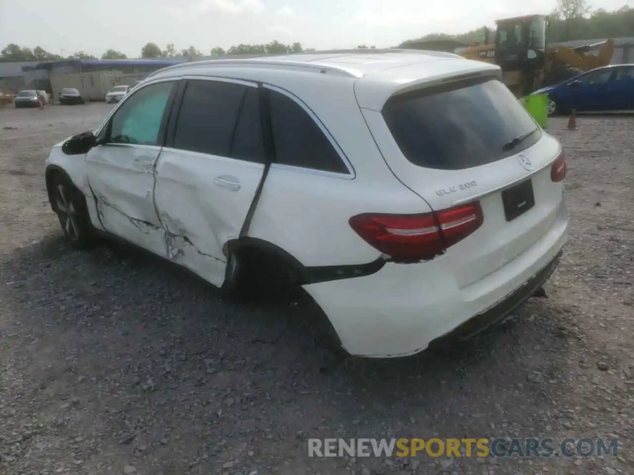 3 Photograph of a damaged car WDC0G4JB8KF664379 MERCEDES-BENZ GLC-CLASS 2019