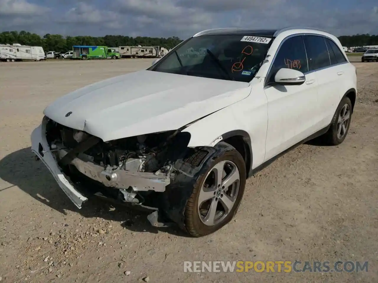 2 Photograph of a damaged car WDC0G4JB8KV140686 MERCEDES-BENZ GLC-CLASS 2019