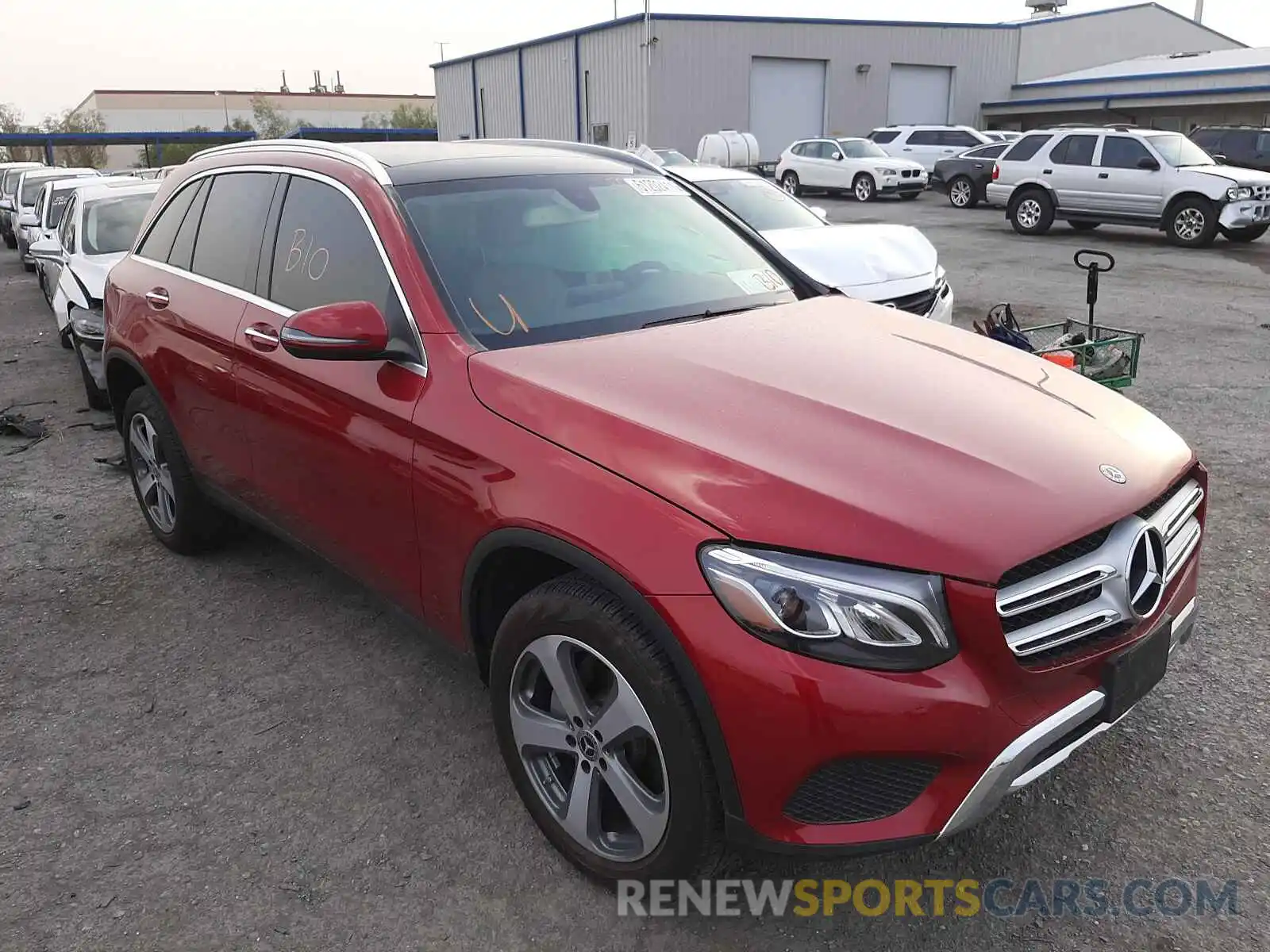 1 Photograph of a damaged car WDC0G4JB8KV150411 MERCEDES-BENZ GLC-CLASS 2019