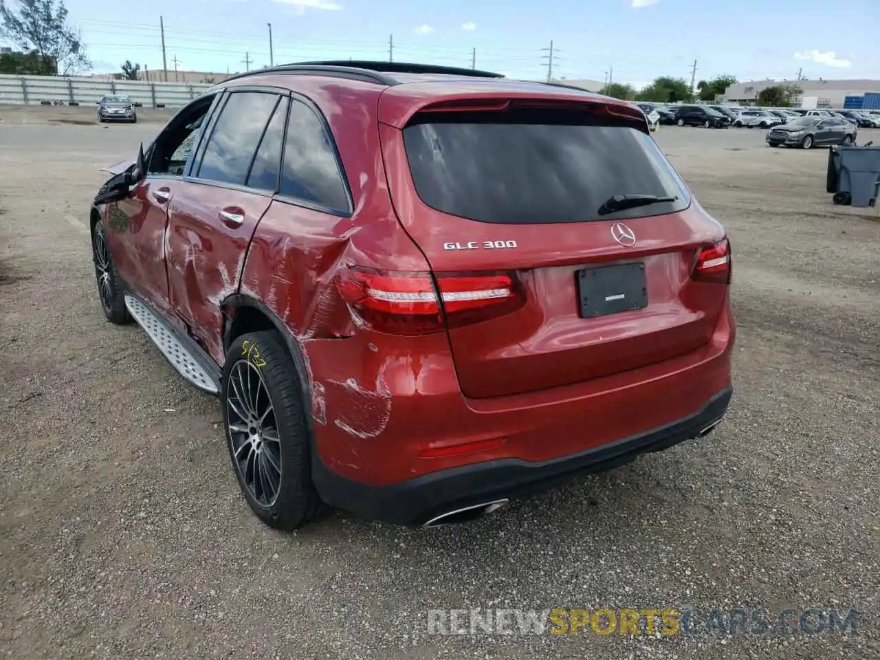 3 Photograph of a damaged car WDC0G4JB8KV159397 MERCEDES-BENZ GLC-CLASS 2019