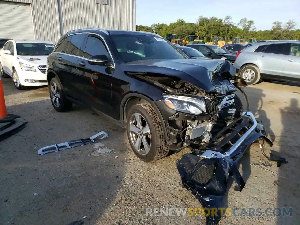 1 Photograph of a damaged car WDC0G4JB8KV188351 MERCEDES-BENZ GLC-CLASS 2019