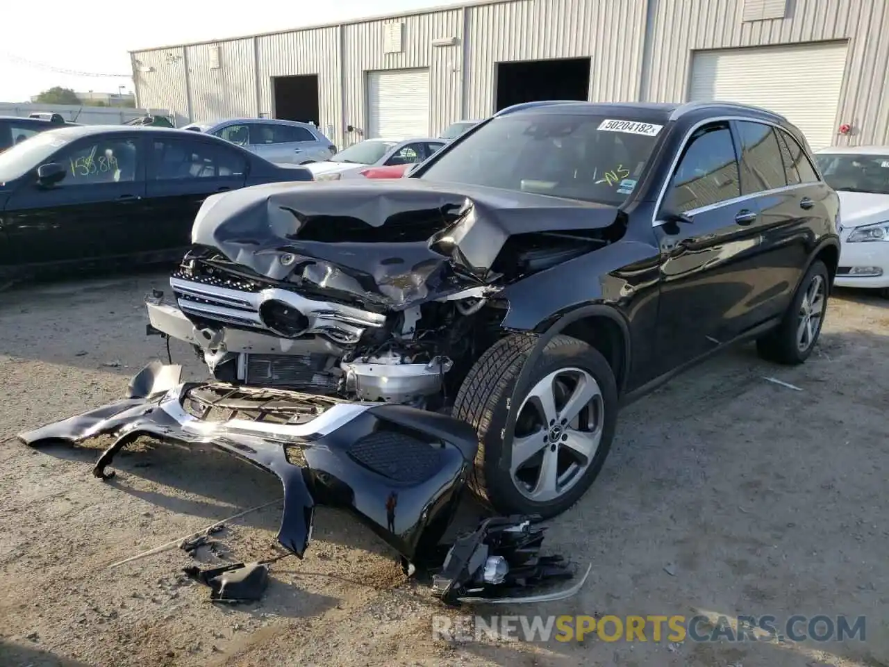 2 Photograph of a damaged car WDC0G4JB8KV188351 MERCEDES-BENZ GLC-CLASS 2019