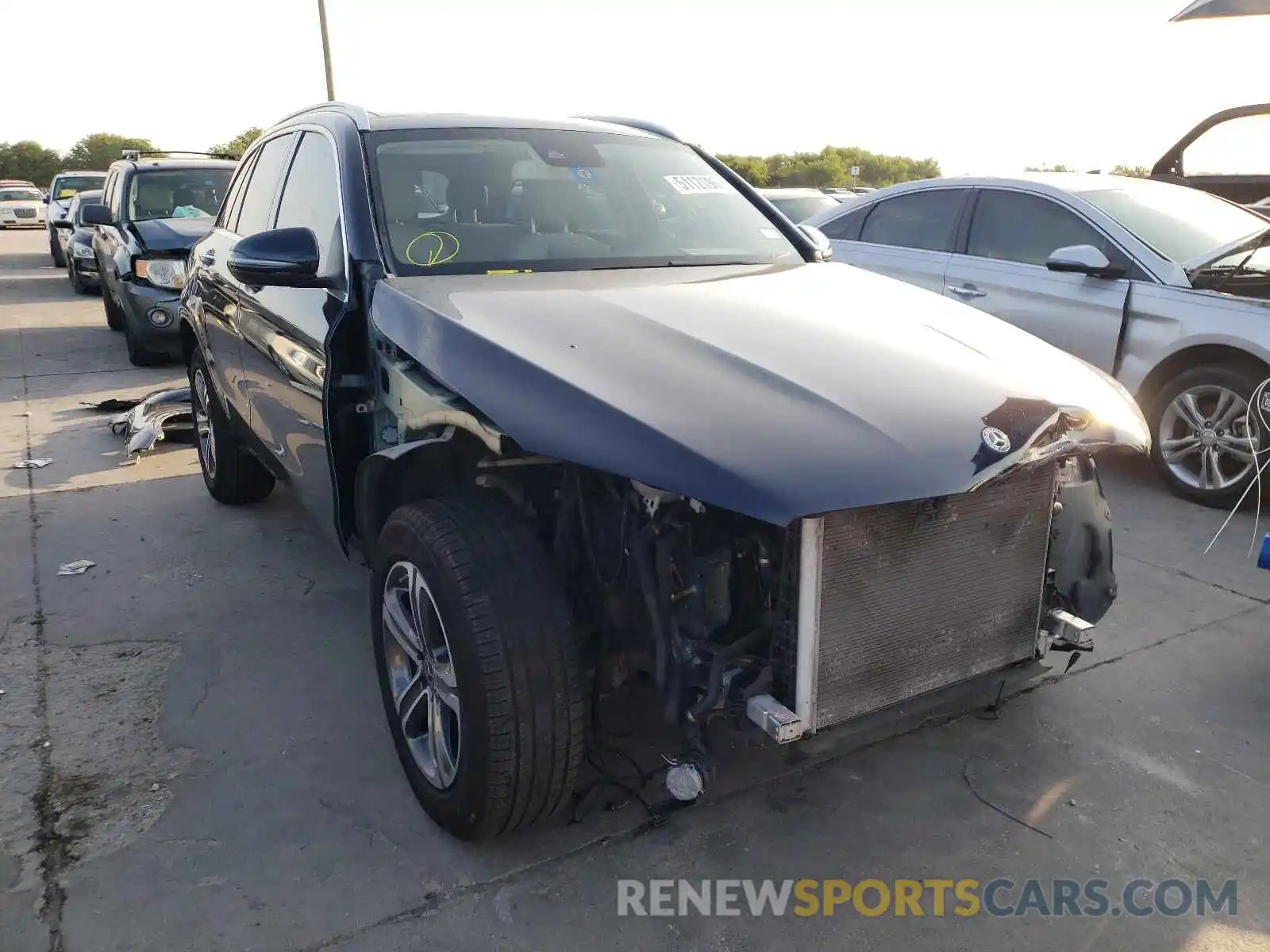 1 Photograph of a damaged car WDC0G4JB9KV120981 MERCEDES-BENZ GLC-CLASS 2019