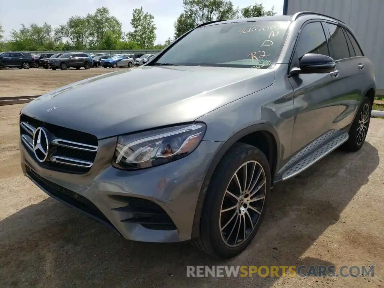 2 Photograph of a damaged car WDC0G4JB9KV126263 MERCEDES-BENZ GLC-CLASS 2019