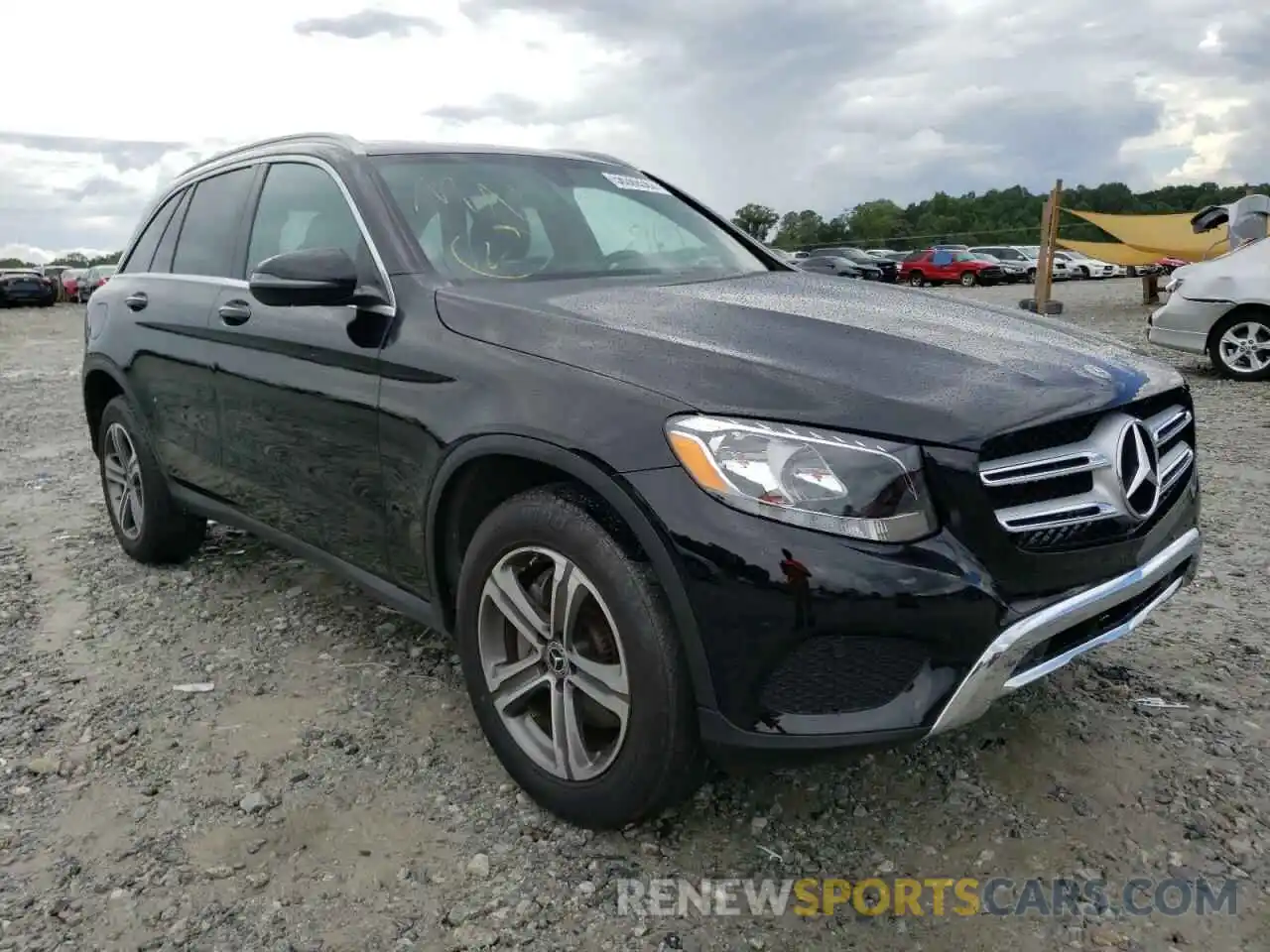 1 Photograph of a damaged car WDC0G4JB9KV135321 MERCEDES-BENZ GLC-CLASS 2019