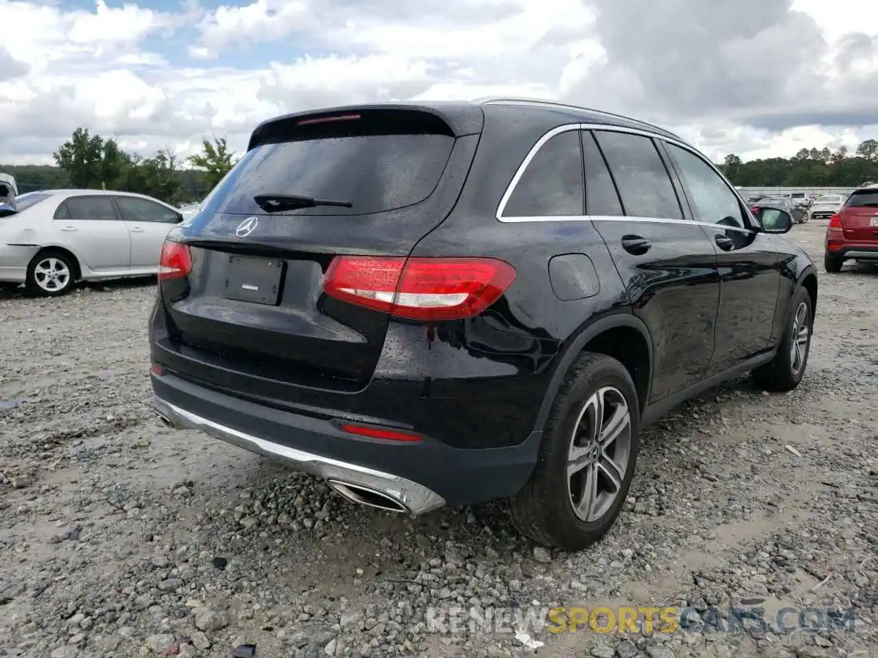 4 Photograph of a damaged car WDC0G4JB9KV135321 MERCEDES-BENZ GLC-CLASS 2019