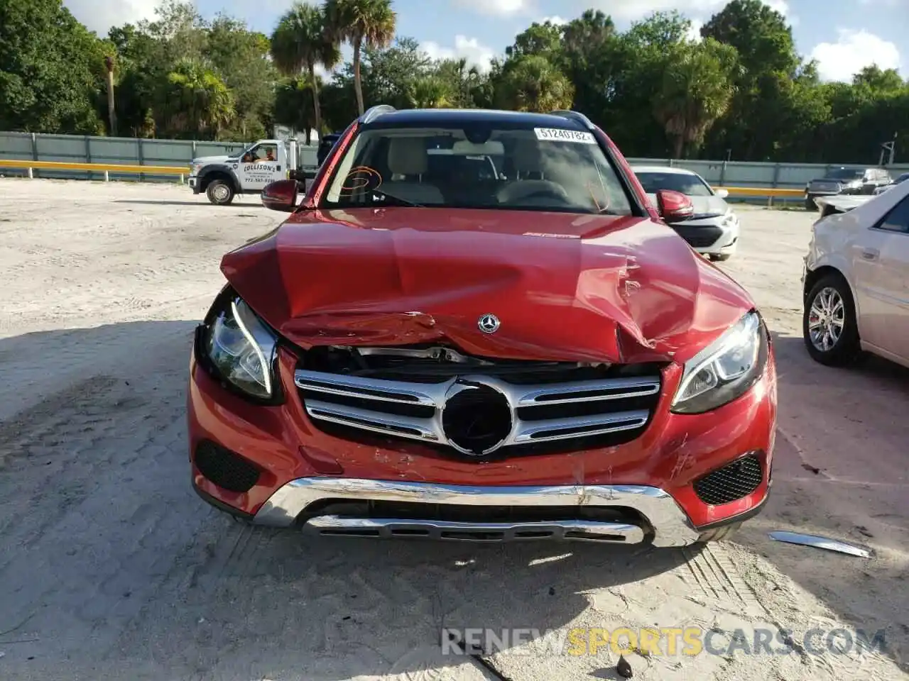 9 Photograph of a damaged car WDC0G4JB9KV154418 MERCEDES-BENZ GLC-CLASS 2019