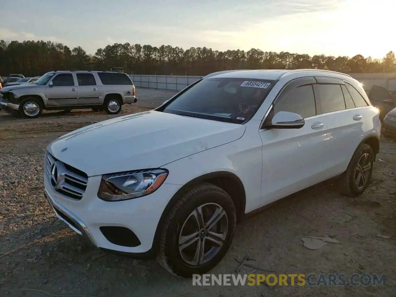 2 Photograph of a damaged car WDC0G4JBXK1005006 MERCEDES-BENZ GLC-CLASS 2019