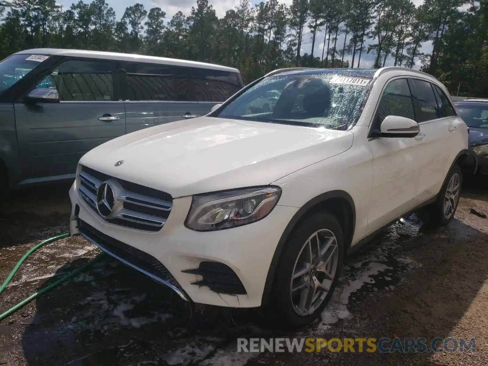 2 Photograph of a damaged car WDC0G4JBXKV126613 MERCEDES-BENZ GLC-CLASS 2019