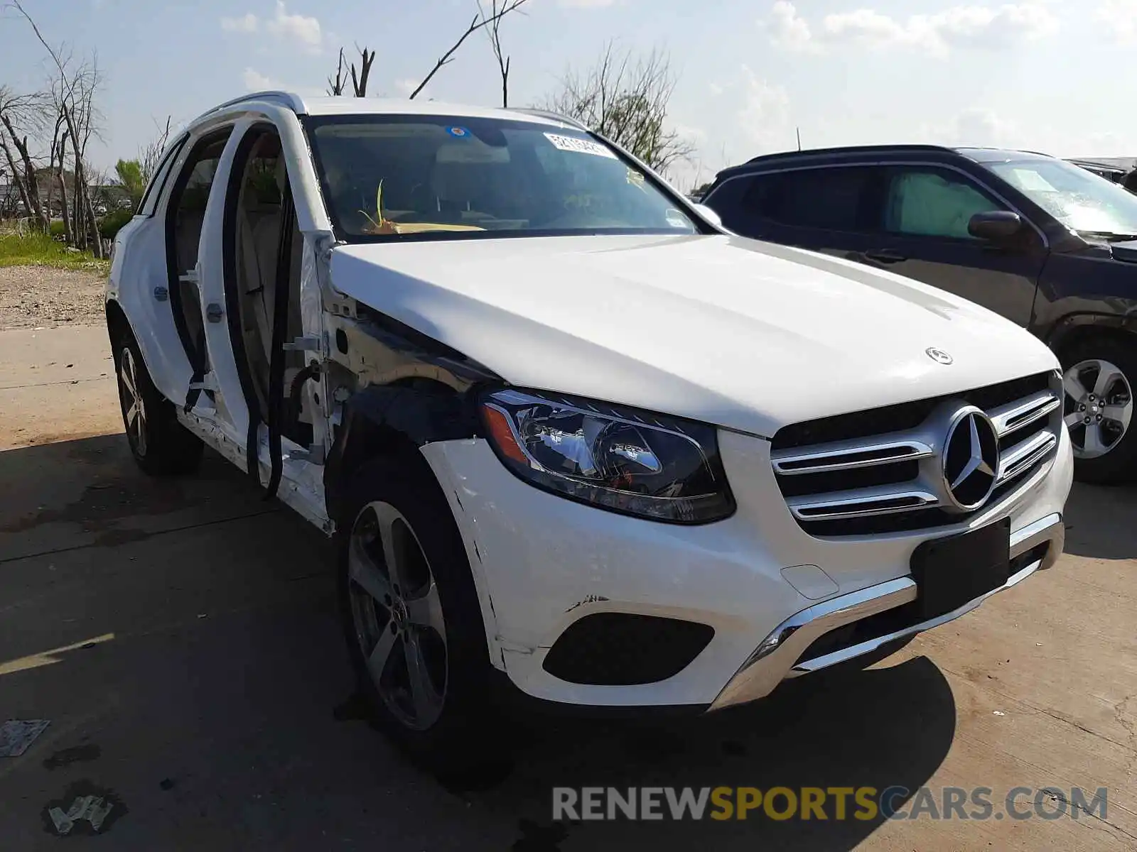 1 Photograph of a damaged car WDC0G4JBXKV138907 MERCEDES-BENZ GLC-CLASS 2019