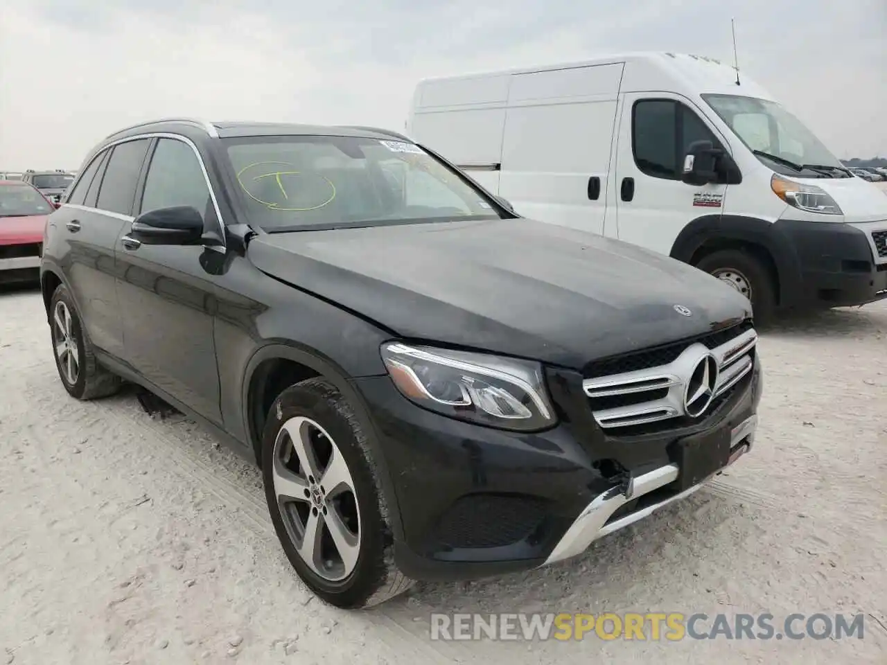 1 Photograph of a damaged car WDC0G4JBXKV139183 MERCEDES-BENZ GLC-CLASS 2019