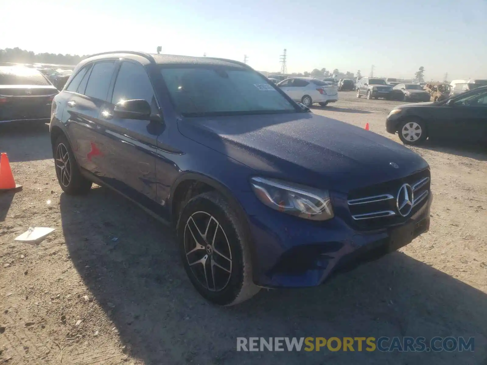 1 Photograph of a damaged car WDC0G4JBXKV140172 MERCEDES-BENZ GLC-CLASS 2019