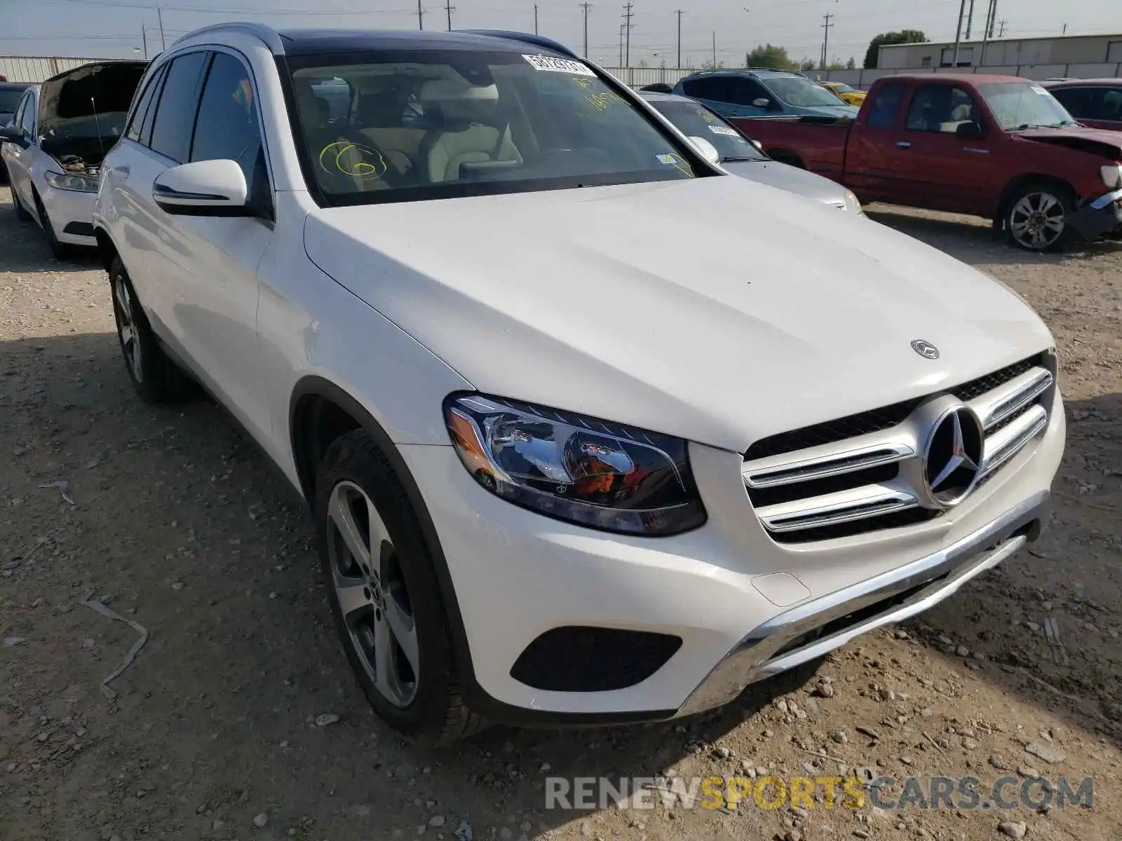 1 Photograph of a damaged car WDC0G4JBXKV169574 MERCEDES-BENZ GLC-CLASS 2019