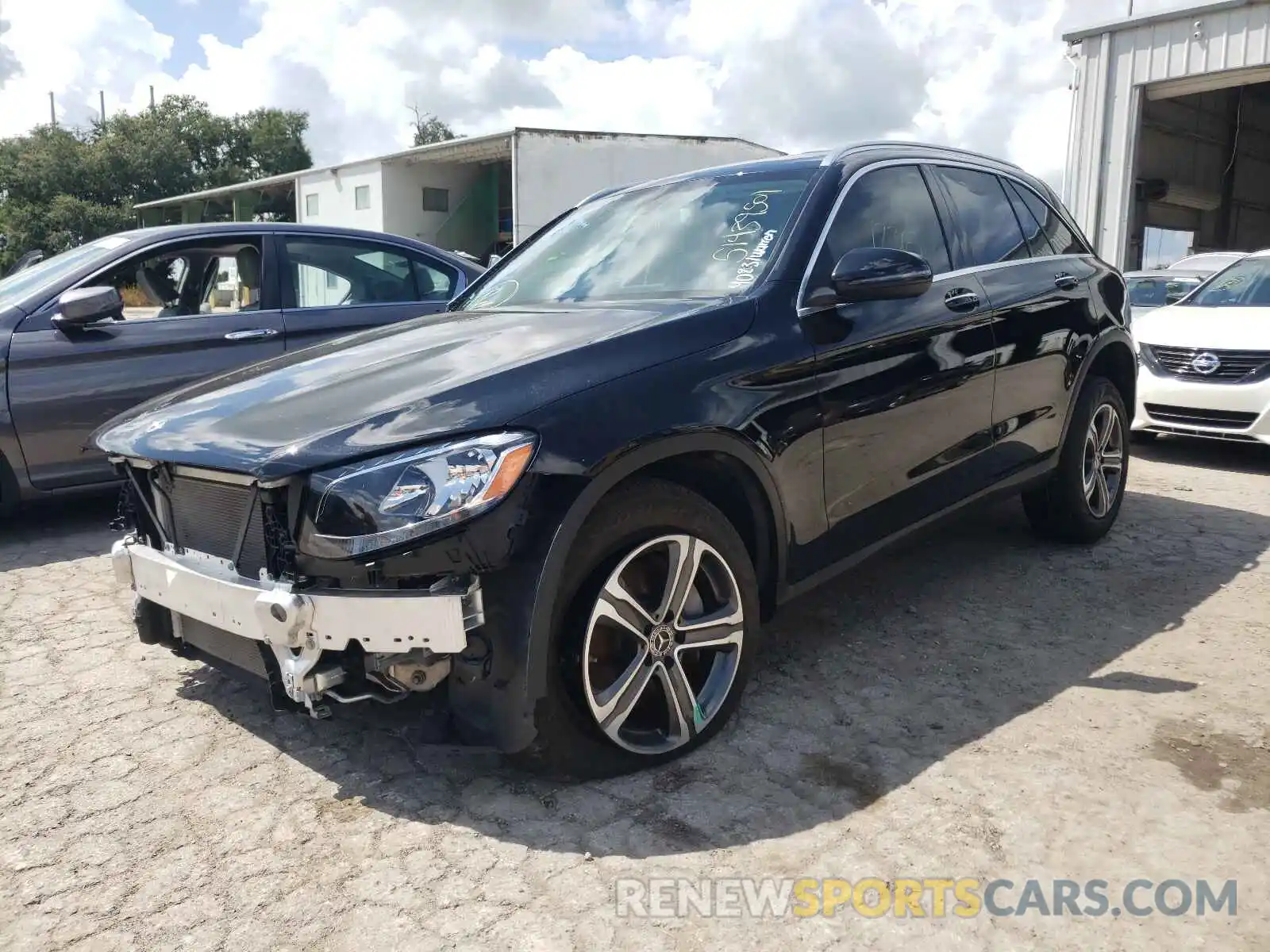 2 Photograph of a damaged car WDC0G4JBXKV177187 MERCEDES-BENZ GLC-CLASS 2019