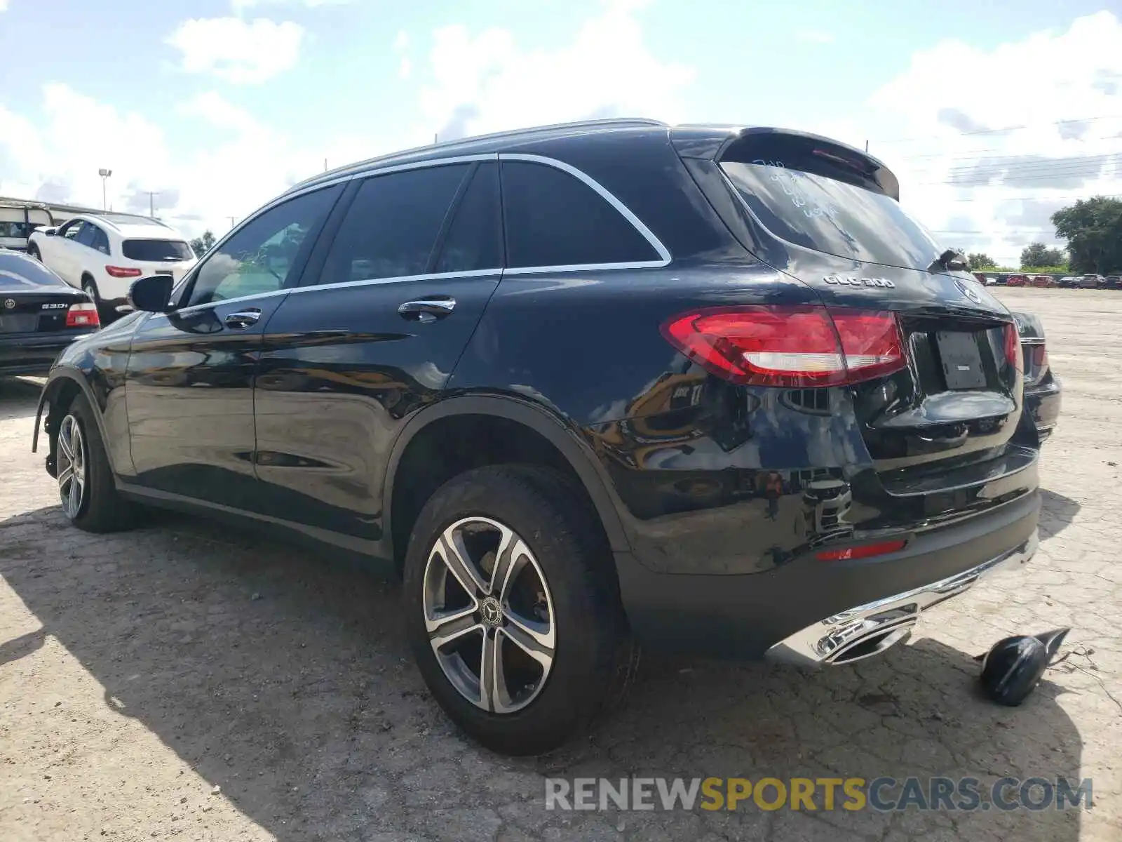 3 Photograph of a damaged car WDC0G4JBXKV177187 MERCEDES-BENZ GLC-CLASS 2019