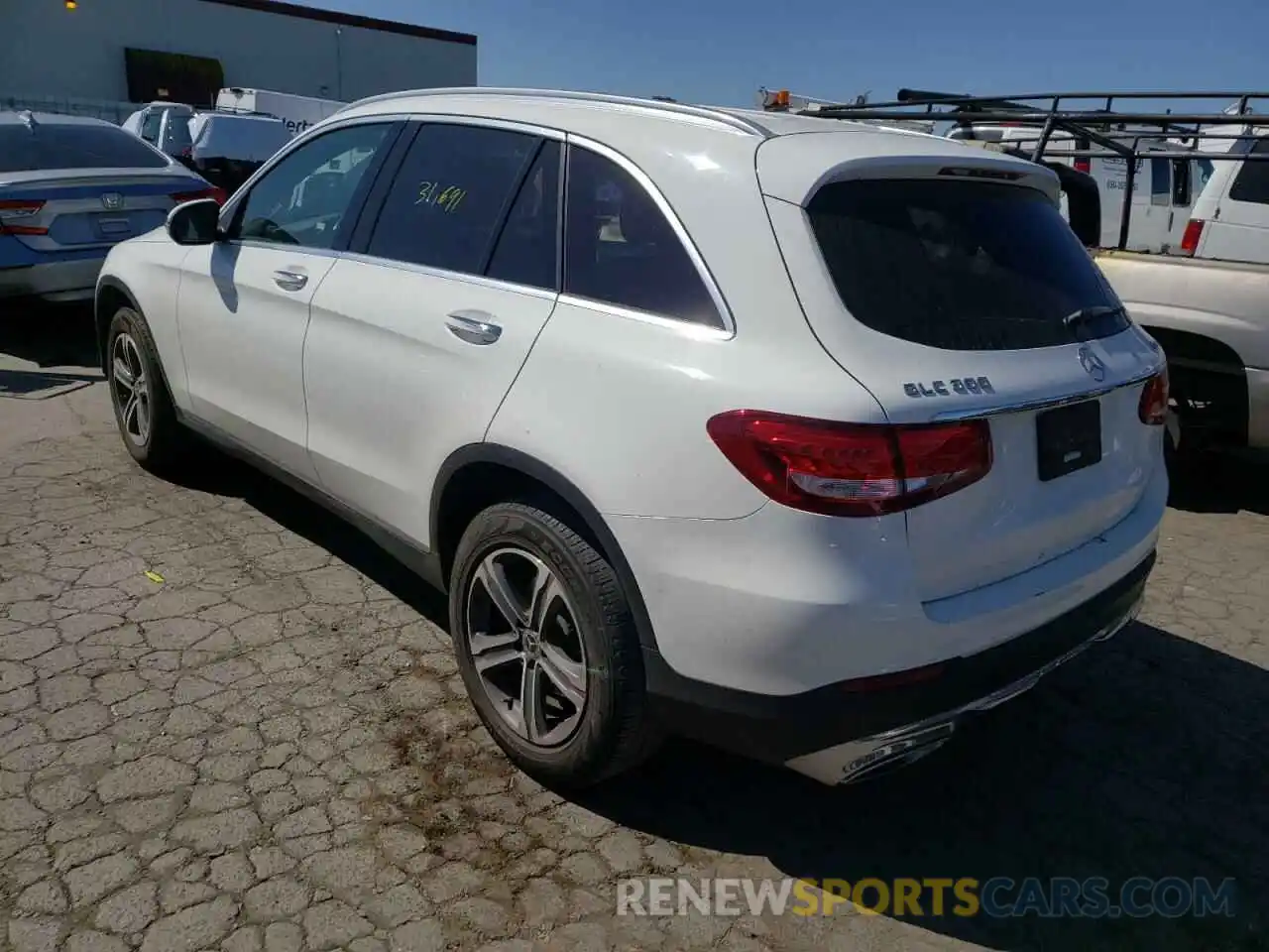 3 Photograph of a damaged car WDC0G4KB0K1004221 MERCEDES-BENZ GLC-CLASS 2019