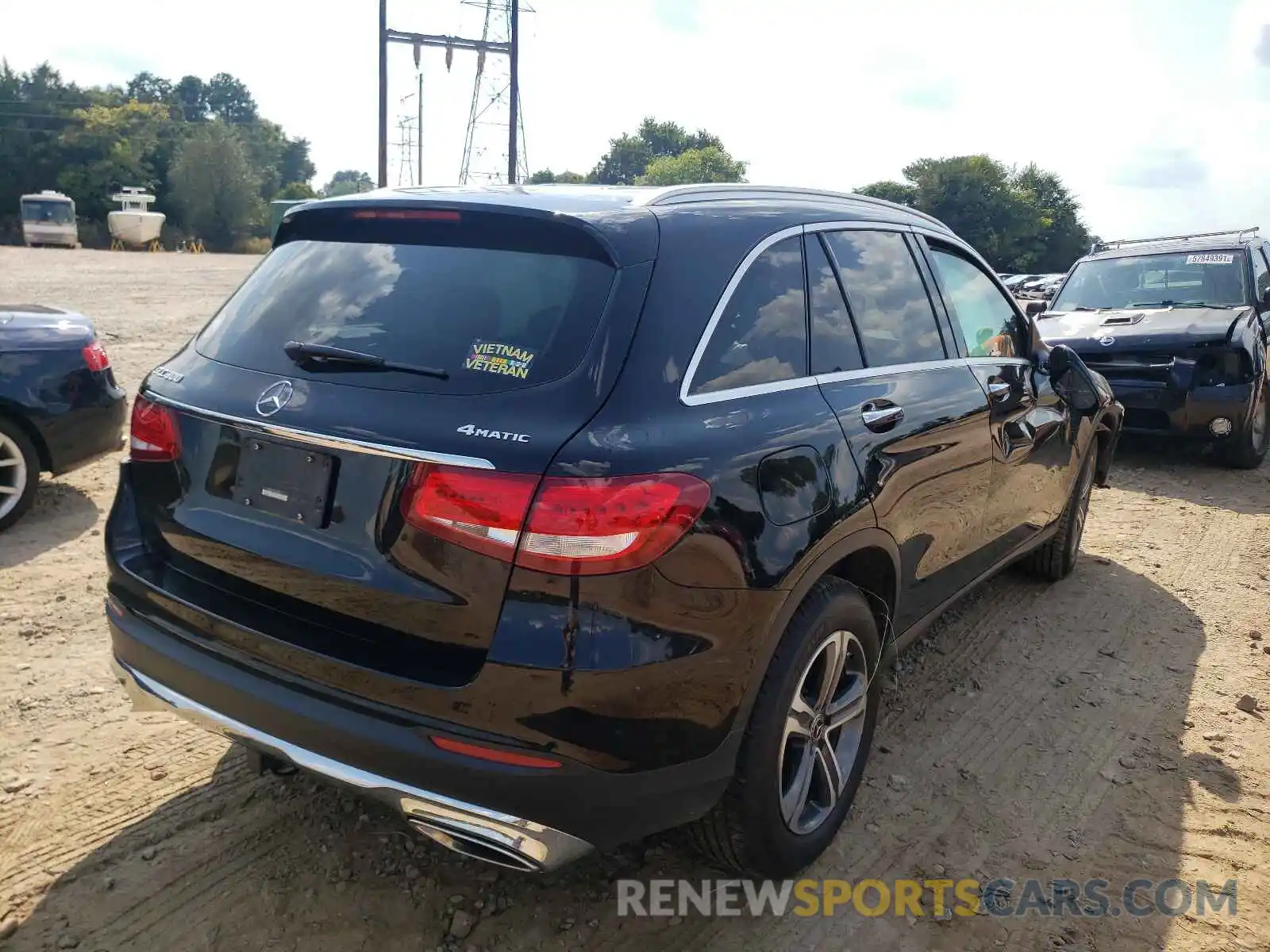 4 Photograph of a damaged car WDC0G4KB0KF548382 MERCEDES-BENZ GLC-CLASS 2019