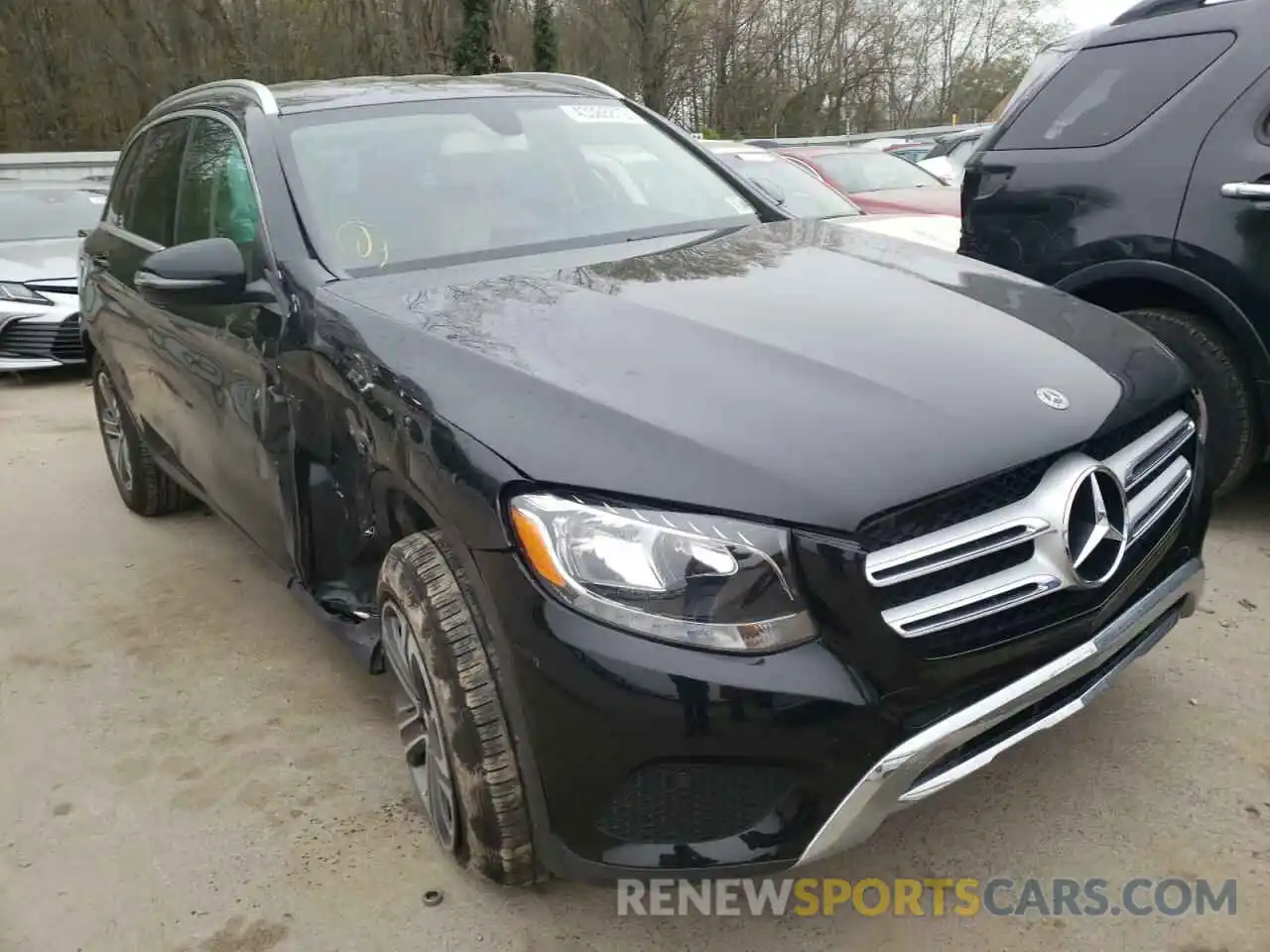 1 Photograph of a damaged car WDC0G4KB0KF606636 MERCEDES-BENZ GLC-CLASS 2019