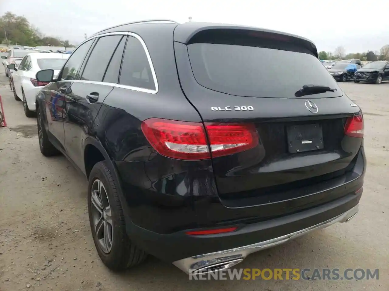 3 Photograph of a damaged car WDC0G4KB0KF606636 MERCEDES-BENZ GLC-CLASS 2019