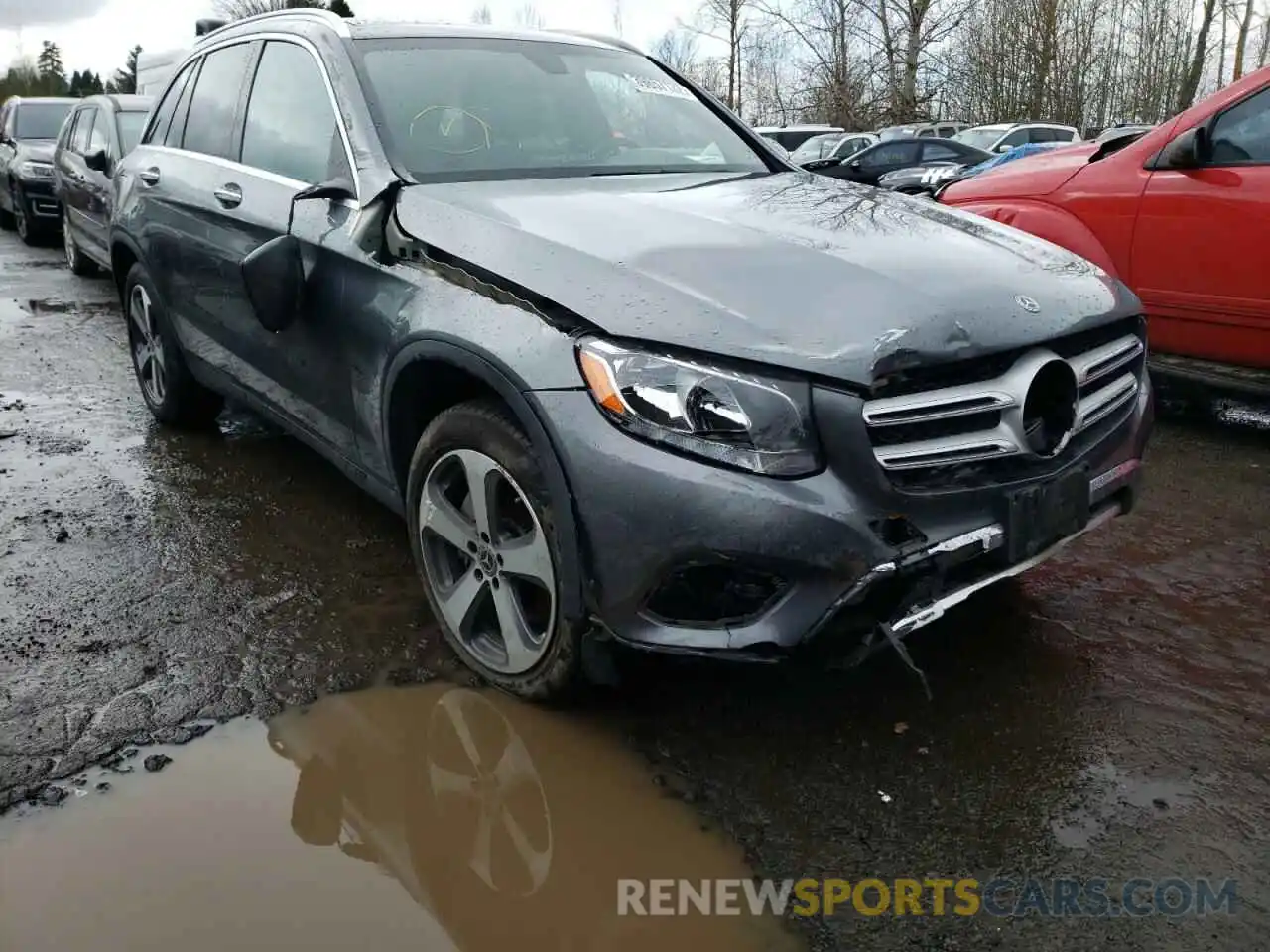 1 Photograph of a damaged car WDC0G4KB0KV132791 MERCEDES-BENZ GLC-CLASS 2019